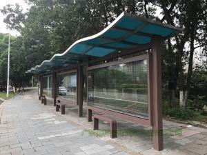 公交站台候车亭-69